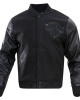 NY Knicks Wool And Leather Black Varsity Jacket NY Knicks Wool And Leather Black Varsity Jacket