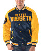 Navy/Gold Denver Nuggets Renegade Varsity Satin Jacket Navy/Gold Denver Nuggets Renegade Varsity Satin Jacket