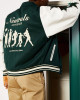 Neutrals Country Club Green Varsity Jacket Neutrals Country Club Green Varsity Jacket