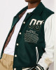 Neutrals Country Club Green Varsity Jacket Neutrals Country Club Green Varsity Jacket