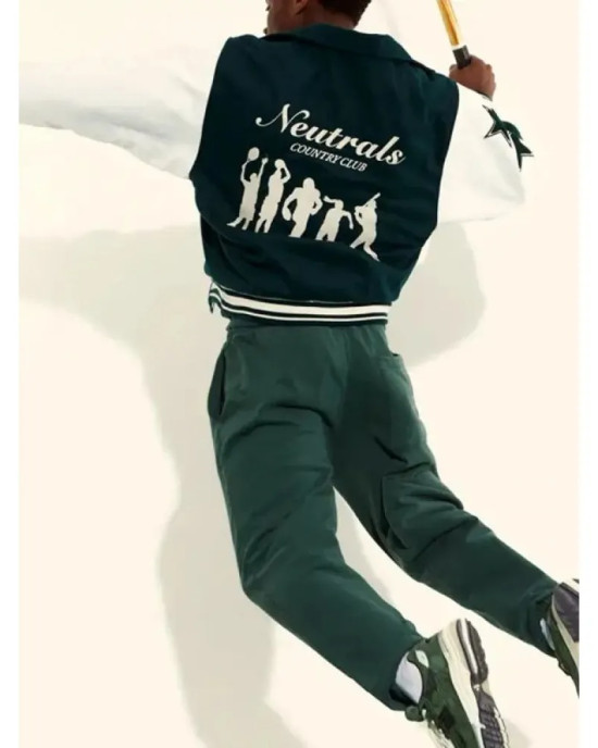 Neutrals Varsity Jacket Neutrals Varsity Jacket