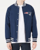 New England Patriots Bomber Blue Jacket