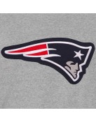 New England Patriots Varsity Gray and Navy Wool Jacket