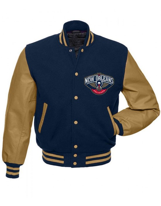 New Orleans Pelicans Wool Varsity Jacket