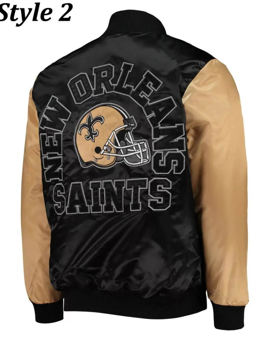 New Orleans Saints Full-Snap Jacket New Orleans Saints Full-Snap Jacket