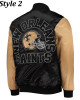 New Orleans Saints Full-Snap Jacket New Orleans Saints Full-Snap Jacket
