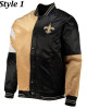 New Orleans Saints Full-Snap Jacket New Orleans Saints Full-Snap Jacket