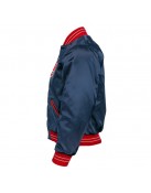 New Philadelphia Phillies Blue Satin Jacket