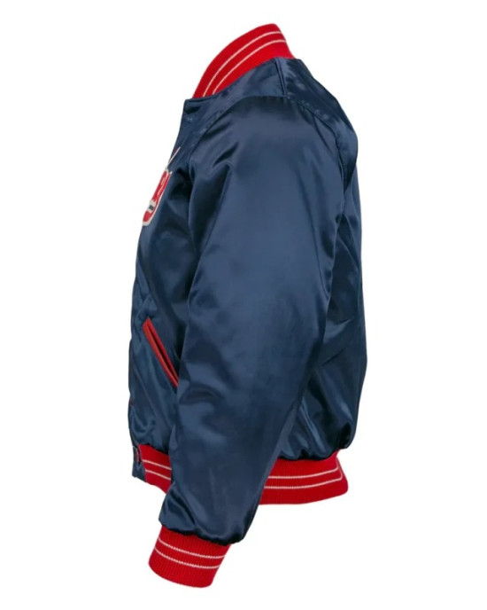 New Philadelphia Phillies Blue Satin Jacket New Philadelphia Phillies Blue Satin Jacket