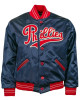 New Philadelphia Phillies Blue Satin Jacket New Philadelphia Phillies Blue Satin Jacket