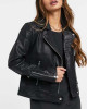New Riverdale Toni Topaz Biker Black Leather Jacket New Riverdale Toni Topaz Biker Black Leather Jacket