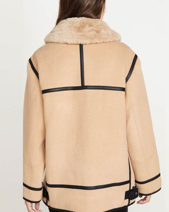 New York State of Mind Ramona Singer Wool Shearling Jacket New York State of Mind Ramona Singer Wool Shearling Jacket