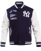 New York Yankees Retro Classic Navy Blue Wool Varsity Jacket New York Yankees Retro Classic Navy Blue Wool Varsity Jacket