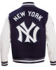 New York Yankees Retro Classic Navy Blue Wool Varsity Jacket New York Yankees Retro Classic Navy Blue Wool Varsity Jacket