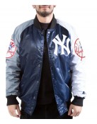 New York Yankees Tri-Color Satin Jacket