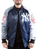 New York Yankees Tri-Color Satin Jacket New York Yankees Tri-Color Satin Jacket