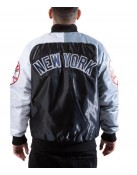 New York Yankees Tri-Color Satin Jacket