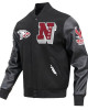 North Carolina Central Eagles Classic Wool Black Varsity Jacket North Carolina Central Eagles Classic Wool Black Varsity Jacket