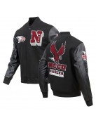 North Carolina Central Eagles Classic Wool Black Varsity Jacket