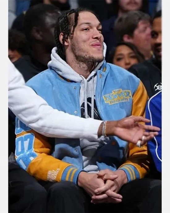 Nuggets Aaron Gordon Varsity Jacket Nuggets Aaron Gordon Varsity Jacket