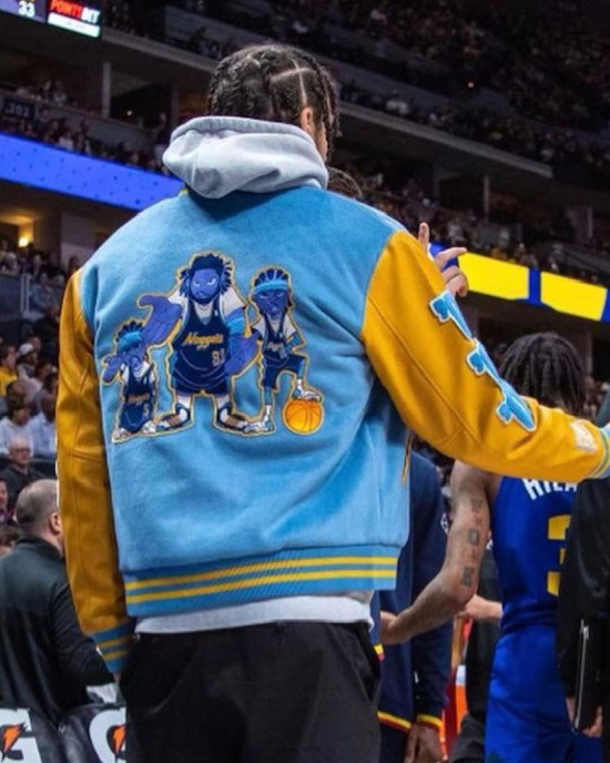 Nuggets Aaron Gordon Varsity Jacket Nuggets Aaron Gordon Varsity Jacket