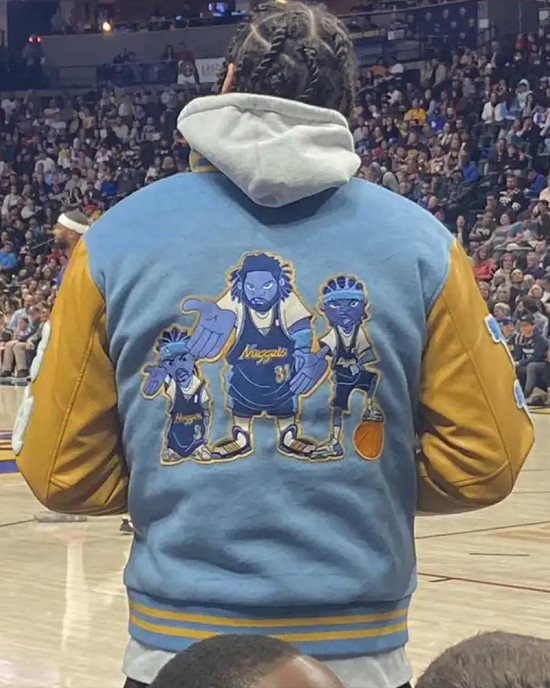 Nuggets Aaron Gordon Varsity Jacket Nuggets Aaron Gordon Varsity Jacket