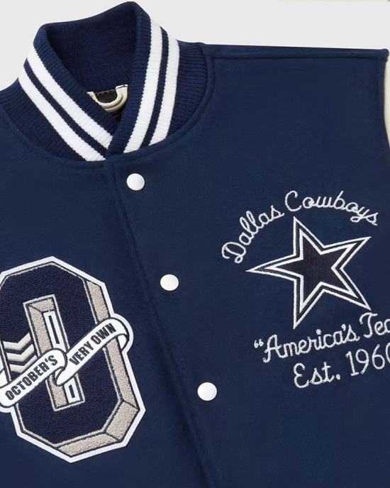 OVO Dallas Cowboys Varsity Jacket OVO Dallas Cowboys Varsity Jacket