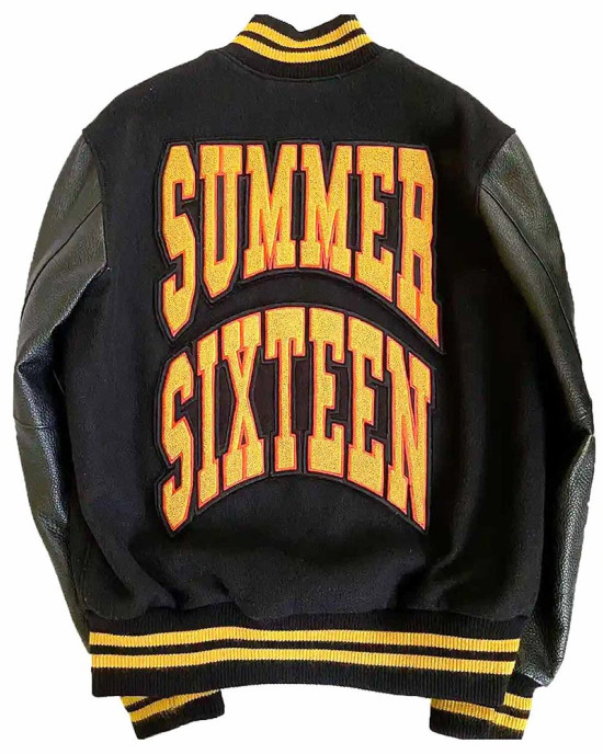OVO Drake Black Wool Varsity Jacket OVO Drake Black Wool Varsity Jacket
