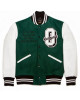 OVO Green and White Letterman Jacket OVO Green and White Letterman Jacket