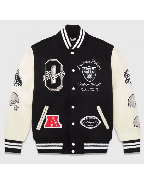 OVO Las Vegas Raiders Varsity Jacket