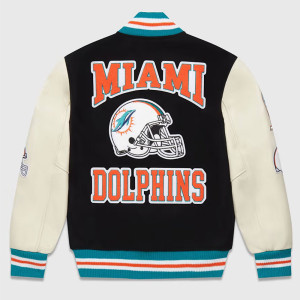 OVO Miami Dolphins Varsity Jacket