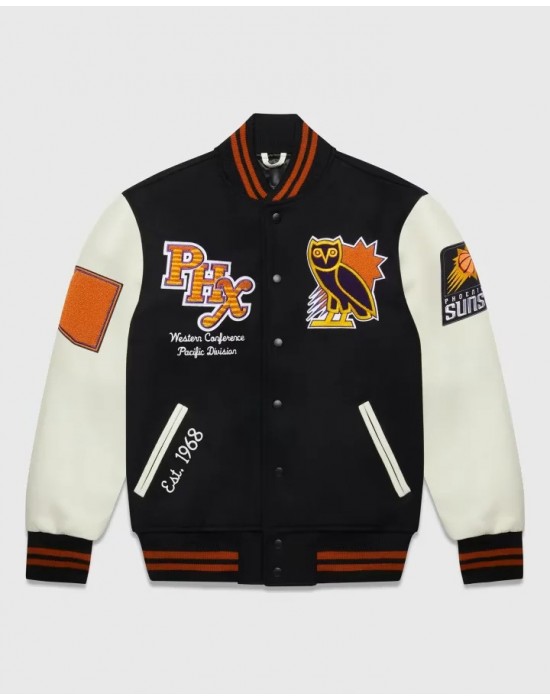 OVO NBA Phoenix Suns Wool Varsity Jacket