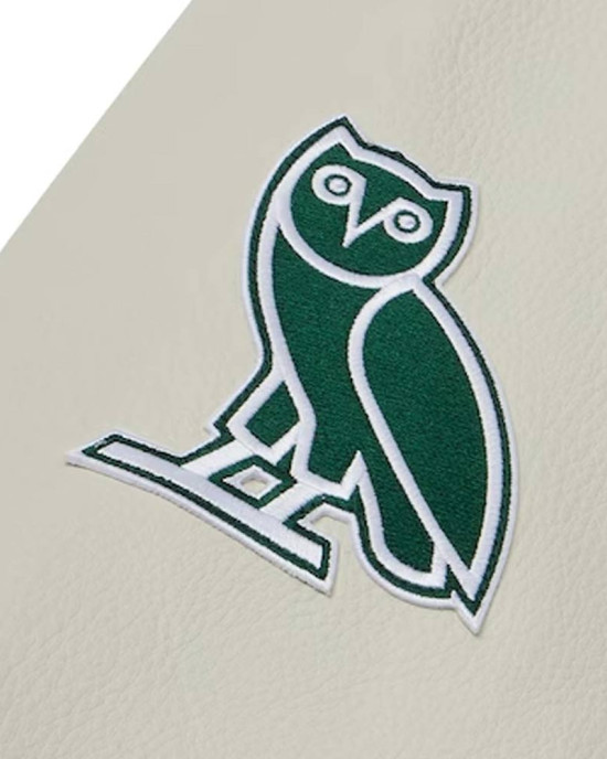 OVO NY Jets Green Varsity Jacket OVO NY Jets Green Varsity Jacket
