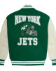 OVO NY Jets Green Varsity Jacket OVO NY Jets Green Varsity Jacket