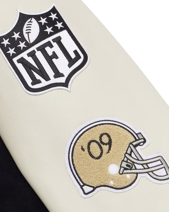 OVO New Orleans Saints Varsity Jacket OVO New Orleans Saints Varsity Jacket