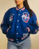 OVO New York Rangers Varsity Jacket OVO New York Rangers Varsity Jacket