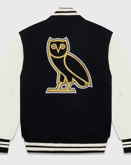 Drake Black Varsity Jacket Drake Black Varsity Jacket