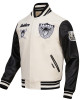 Oakland Raiders Retro Classic Rib Wool Varsity Jacket Oakland Raiders Retro Classic Rib Wool Varsity Jacket