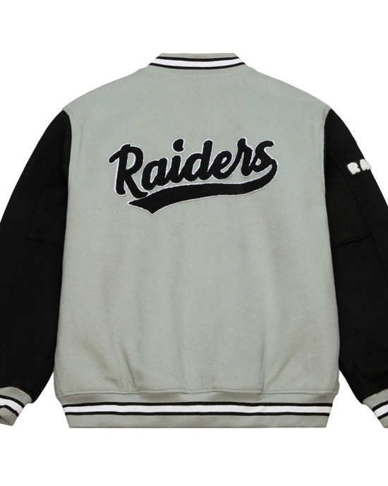 Oakland Raiders Team Legacy Varsity Jacket Oakland Raiders Team Legacy Varsity Jacket