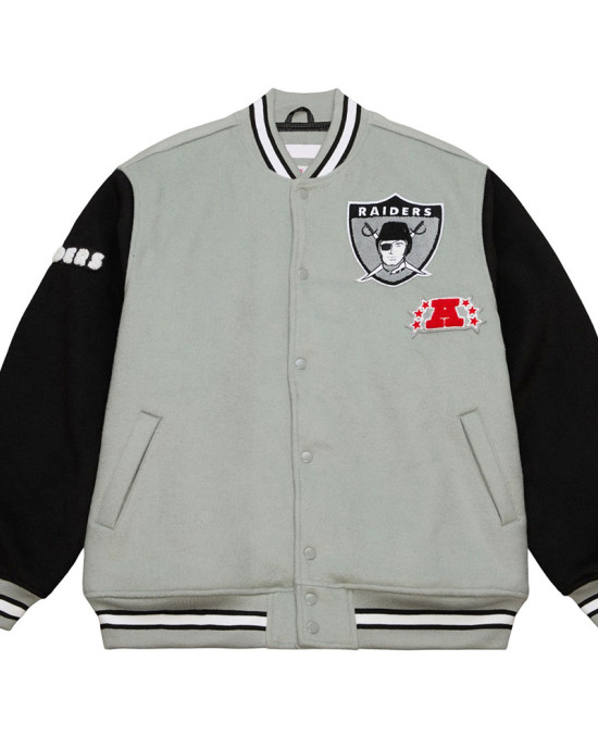 Oakland Raiders Team Legacy Varsity Jacket Oakland Raiders Team Legacy Varsity Jacket
