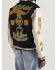 Off-White Wool-Blend Varsity Jacket