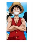 One Piece Monkey D. Luffy Anime Red Vest