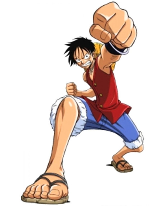 One Piece Monkey D. Luffy Anime Red Vest