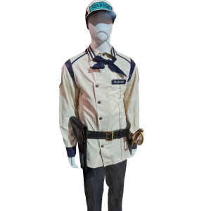 One Piece Morgan Davies Marine Uniform