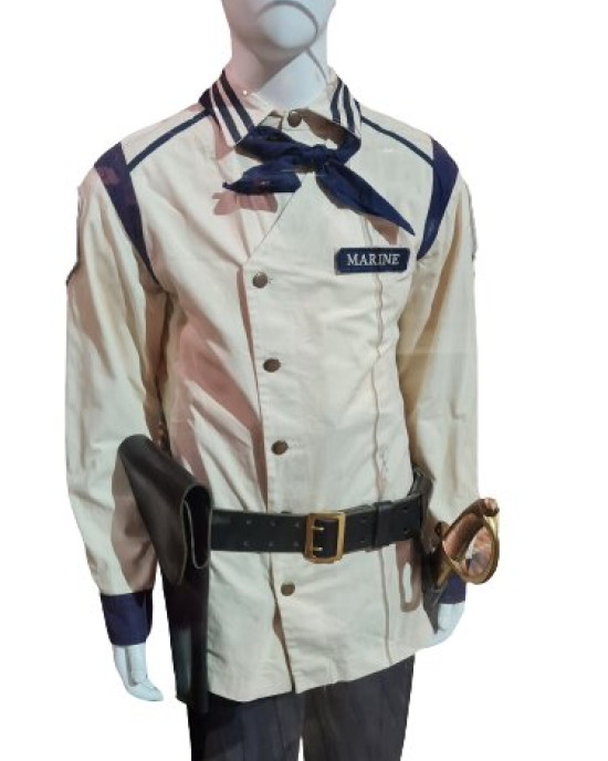 One Piece Morgan Davies Marine Uniform