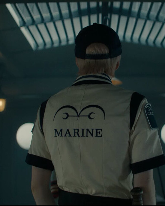 One Piece Morgan Davies Marine Uniform