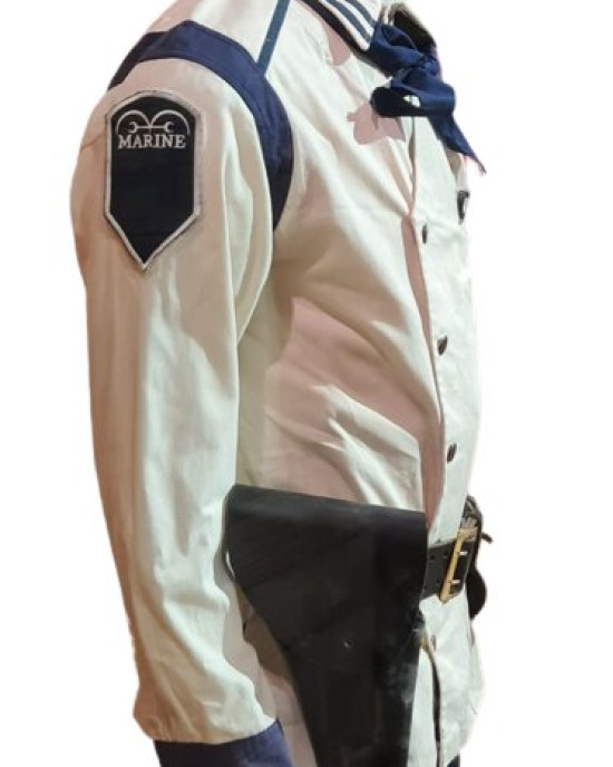 One Piece Morgan Davies Marine Uniform