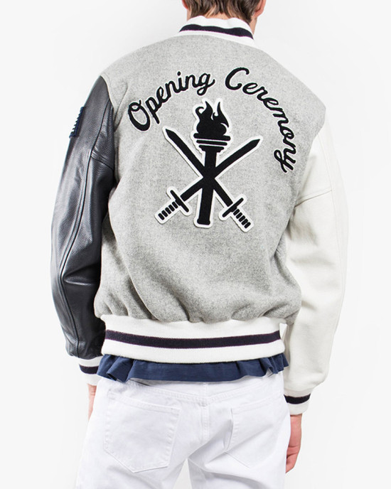 Opening Ceremony Jessica Alba Classic Varsity Jacket Opening Ceremony Jessica Alba Classic Varsity Jacket