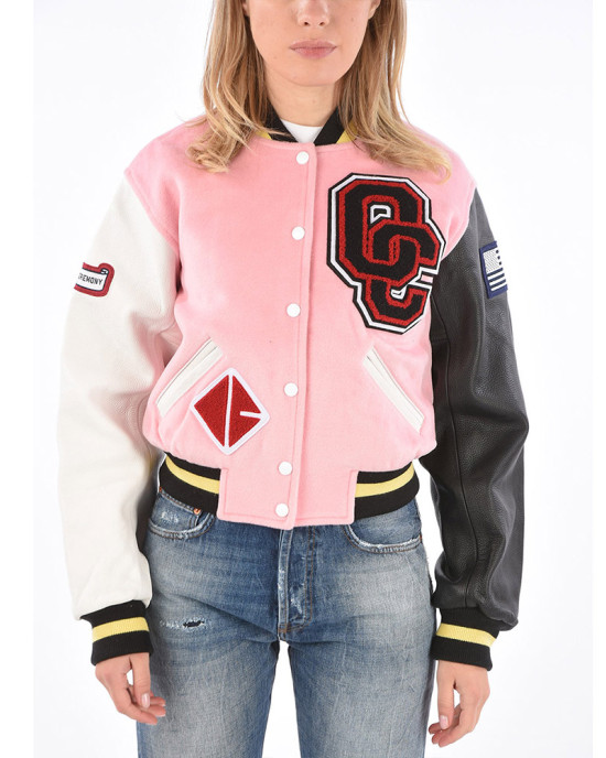 Opening Ceremony Pink Varsity Jacket Opening Ceremony Pink Varsity Jacket
