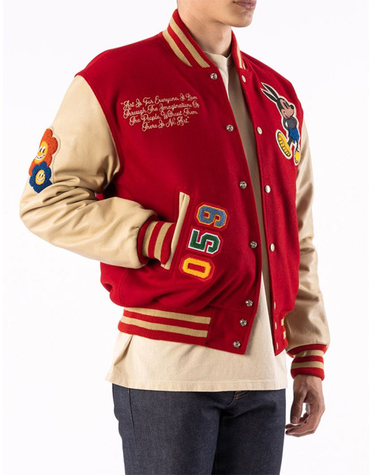 Ozzy Varsity Letterman Jacket Ozzy Varsity Letterman Jacket